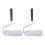 2pcs 7 inch Plastic Handle Spiked Roller 1