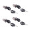 4X  Off Two Terminals Keyswitch Keylock  W Keys 1