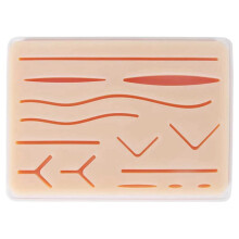Almohadilla de Sutura Mejorada de 3 Capas con Heridas para Practicar la Sutura: No Se Separa, Rasga Ni Rasga FáCilmente
