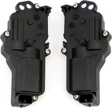Power Door Lock Actuator Electric Lock Motor, Driver and Passenger for F150, F250, F350, F450, Excursion, Expedition, Mustang - 6L3Z25218A43AA,