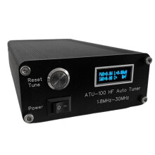 Tuner Automatique ATU-100 par N7DDC+0.91 OLED V3.1 DIY Tuner D'Antenne Radio Automatique Antenne 100W
