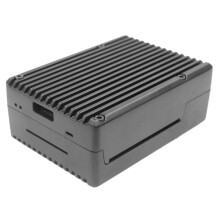 Per Raspberry Pi 3B / 3B + Pi Custodia in Metallo di Raffreddamento A Guscio in Lega di Alluminio per Dissipatore di Calore Pi Raspberry 3B