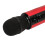 Wireless Karaoke Microphone Dual Speakers 2000mAh Red Bluetooth 12