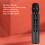 Wireless Dual Microphone Karaoke Speaker, 2000mAh, Black 3