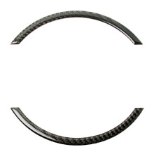 Fibra de Carbono Real para Cooper F55 F56 Marco de la Pantalla de NavegacióN de la Consola