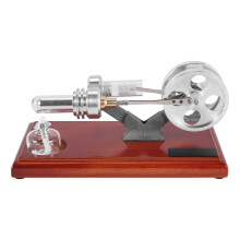 HeißLuft Stirlingmotor, DoppelschwungräDer, Bildungsspielzeug, ElektrizitäT, Stromgenerator, Wissenschaftsexperiment, Spielzeug, Geschenkmodell