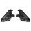 2X for  Freelander 2 LR2  Light Lamp HeadLight Support Bracket Black Auto Parts Left + Right 4