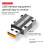 Type-C To USB Adapter 120W Fast Charging Converter 10Gbps Fast Data Transfer Notebook Charging Conversion 4