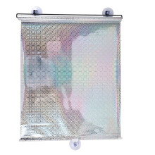 Sunshade Roller Blackout Suction Cup Blinds Curtains for Living Kitchen Office Car Window Free-Perforated Curtain D