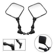 2X Motorcycle Rear View Mirror Side Mirrors for DR 200 250 DR350 350 DRZ 400 650 DR650