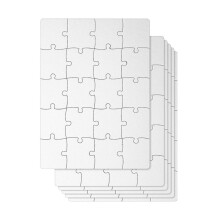 Sublimatie Blanks Puzzels DIY Lege Puzzel voor Sublimatieoverdracht Thermische Overdracht Hittepers Afdrukken Ambachten A5