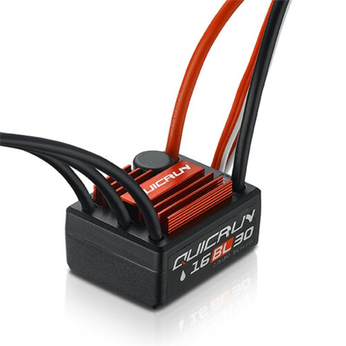 QuicRun 16BL30 30A Brushless ESC Impermeabile per Auto RC 1/18 1/16 1