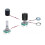 (7 Pin 20MM)10 StüCk 360 Grad EC11 Drehbar Codierer Code  Digital Potentiometer mit Kappen 3