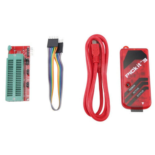PICKIT3 Programmatore +  ICD2  Kit 2/3 Adattatore di Programmazione Sedile Programmatore Universale FZ0508