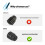 2Pcs Black Rubber Bonnet Hood Bumper Stop Buffer 867827500A for Bora Caddy     for  Fabia 3