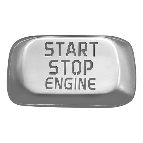 for  V40//XC60 Push to Start Button Sticker Decoration Cover Trim Keyless Go Engine Start Stop Push Button