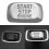 for  V40//XC60 Push to Start Button Sticker Decoration Cover Trim Keyless Go Engine Start Stop Push Button 7