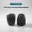 2Pcs Black Rubber Bonnet Hood Bumper Stop Buffer 867827500A for Bora Caddy     for  Fabia 6