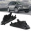 2X for  Freelander 2 LR2  Light Lamp HeadLight Support Bracket Black Auto Parts Left + Right 2