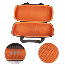 Storage Box for Xtreme 3 Protective Cover Bag Case for Xtreme3 Portable Wireless Speaker Bag Black-Orange