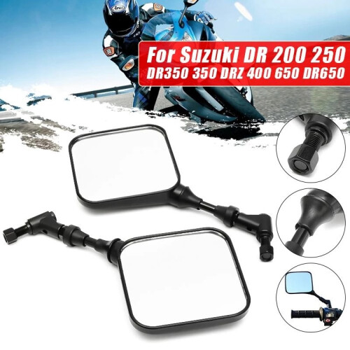2X Motorcycle Rear View Mirror Side Mirrors for 20 2