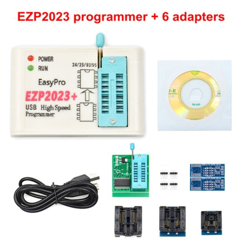 EZP2023 Hochgeschwindigkeits-USB-SPI-FLASH-Programmierer EZP2023 Compiler Support 24/25/93/95 EEPROM 25 Flash-Bios-Chip 2