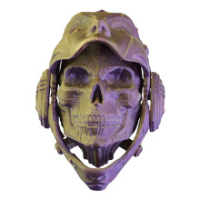 Unico Modello di Teschio con Deformazione Della Stampa 3D Ornamenti da Tavolo Decorazione di Scheletro Stampato In 3D Giocattolo Antistress B