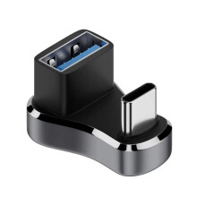 180 Degree Angle USB C Adapter USB-C PD Charging Tablet USB C U Shape Converter for  Accessories, C-A 10G 36W