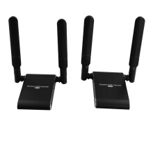 4K 150m Trådlös -Kompatibel Förlängare Sändare och Mottagare 4K HD-Videostöd för CCTV PC Satellit-TV EU-Kontakt
