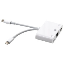 RJ45 Ethernet-Adapter Nätverksadapter, med Laddningsport och USB-Port, Plug & , 100 Mbps Ethernet-Nätverk