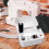 Electric Bobbin Winder Portable Bobbin Winder with Handle Automatic Bobbin Winder Machine USB/Battery Powered 8