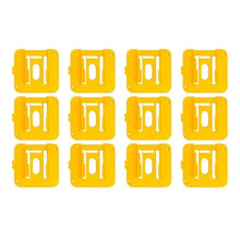 12Pack Battery Holder for  20V Battery Mounts Dock Holder Fit for DCB200 DCB201 DCB202 DCB203 DCB204 W/24 Screws