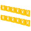 Supporto per Batteria da 12 Pacchi per Supporti per Batteria per  da 20 V, Supporto per Dock Adatto per DCB200 DCB201 DCB202 DCB203 DCB204 con 2