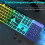 FOREV Gaming Keyboard Kit USB Wired Computer Keyboard 104 Key for Pc Gamer Laptop 7