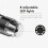 Wireless Digital Microscope 50X-1000X WiFi USB Portable Handheld Coin Microscope Camera with 8 LED Black 2