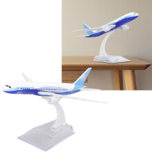 Alloy 787 Airliner Model, 15cm Wing, Office Decor Toy