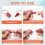 6Pack Pull Apart Keychain,Quick Release Keychain Aluminum Keychain with 2 Split Rings Chain Separate Detachable Key Ring 10