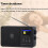 Portable Network Radio DAB+/FM Radios Wireless  Speaker with LCD Screen Support Alarm Clock Sleep Timer 10