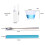 Epoxy Mixing Cups Tool Kit,10Pcs 10ML Precision Tip Applicator Bottles,50PCS 40ML Disposable Measuring Cups 7