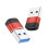 USB 3.0 to Type C Adapter 10Gbps Data Transmission Fast Charging Adapter for  15   Accessories Red 9