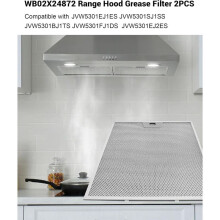 2pcs WB02X24872 Range Hood Grease Filter for Range Hood JVW5301BJTS JVW5301EJES JVW5301FJDS JVW5301SJSS JVW5301SJ1SS