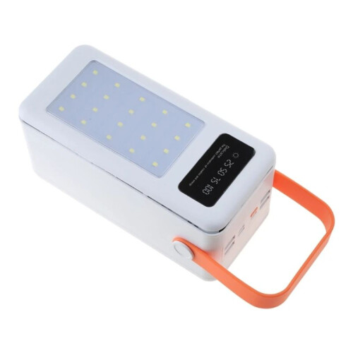 Dual USB 28X18650 Case Mobile Phone Fast Storage DIY (Fast Charge White)