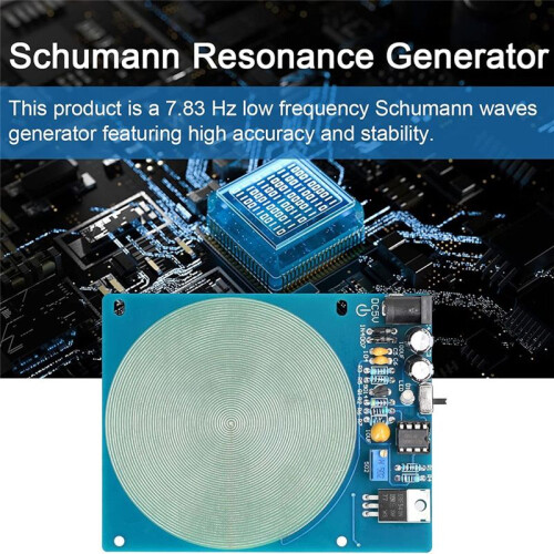 7.83Hz Schumann Waves Generator,Ultra-Low Frequency Pulse Audio Resonator USB Interface with Indicator Light  Off A 1
