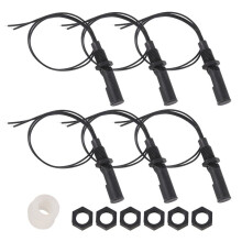 6 Pieces Side Mounted Horizontal Liquid Float  Water Level Sensor