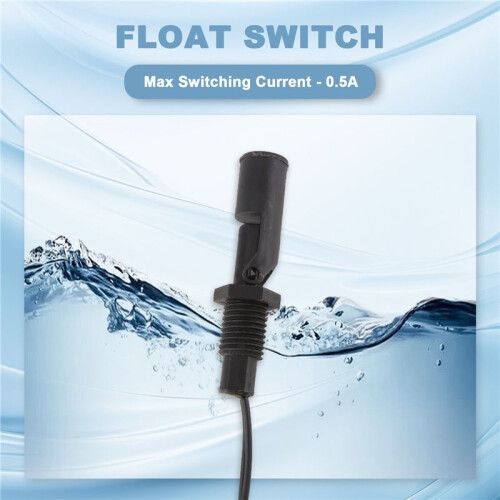 6 Pieces Side Mounted Horizontal Liquid Float  Water Level Sensor 2
