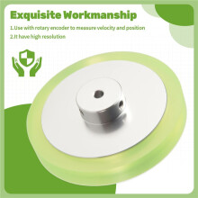 300Mm Aluminum Polyurethane Industrial Encoder Wheel Measuring Wheel for Measuring Rotary Encoder