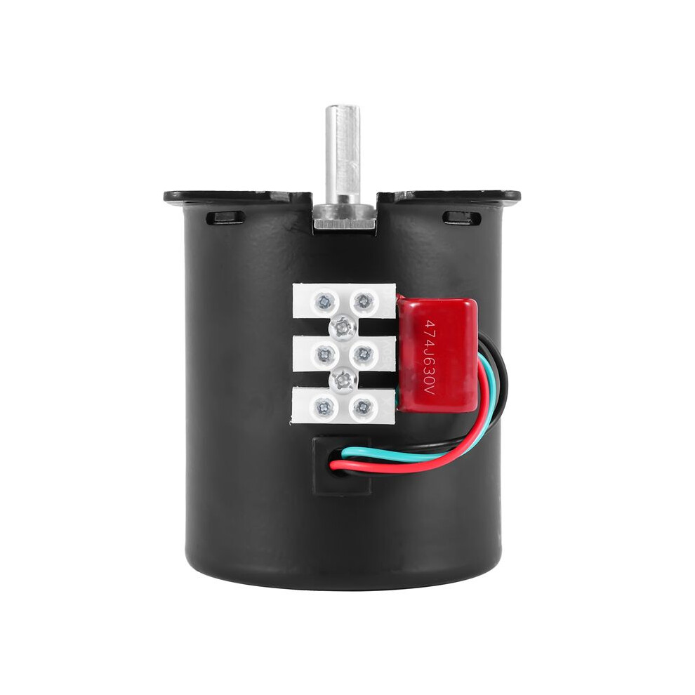 220V Ac 40W Low Speed Geared Motor 70Ktyz Permanent Magnet Synchronous Motor Adjustable Direction High Torque Low Noise Motor 4713298622330