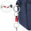 6Pack Pull Apart Keychain,Quick Release Keychain Aluminum Keychain with 2 Split Rings Chain Separate Detachable Key Ring 9