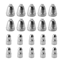 P80 Air Plasma Nozzle 1.1mm Plasma Cutting Machine Torch Consumables CNC Cutting Electrode Nozzle 20 Pcs