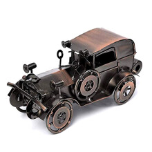 Metalen Antieke Vintage Automodel Handgemaakte Collecties Verzamelvoertuig voor Bar of Huisdecoratie, Geweldig Cadeau